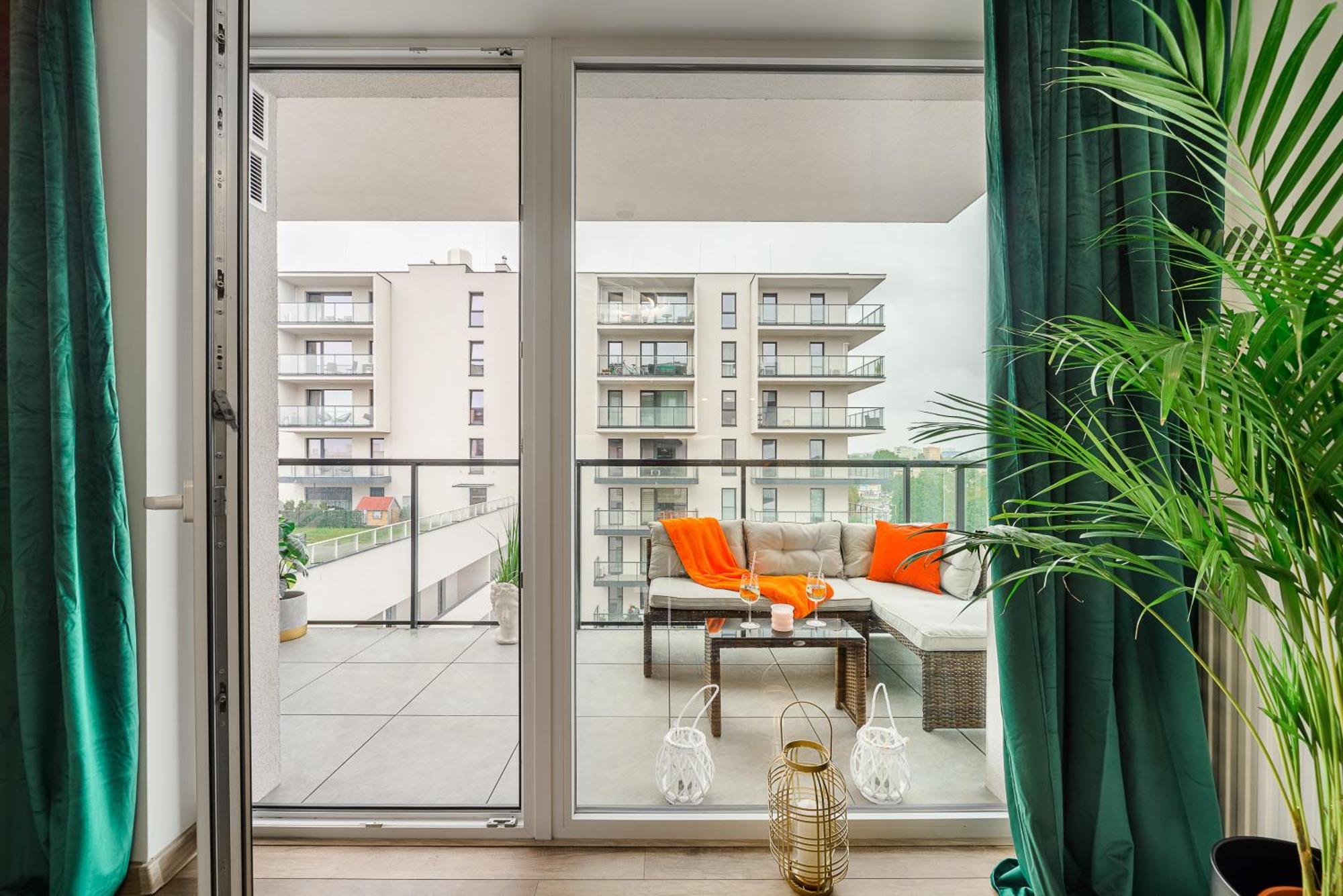 Lumina Stylish 3-Room Apart With Balcony Lodž Exteriér fotografie