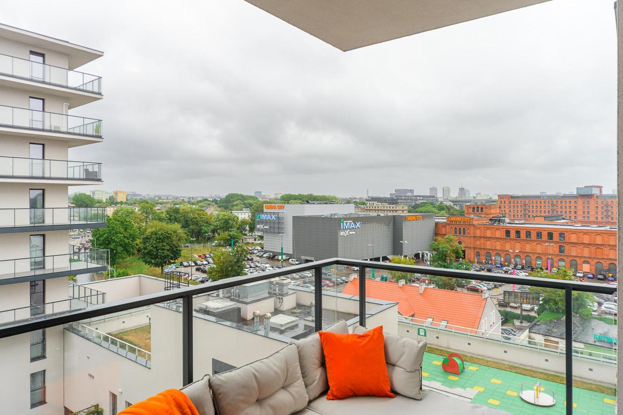 Lumina Stylish 3-Room Apart With Balcony Lodž Exteriér fotografie