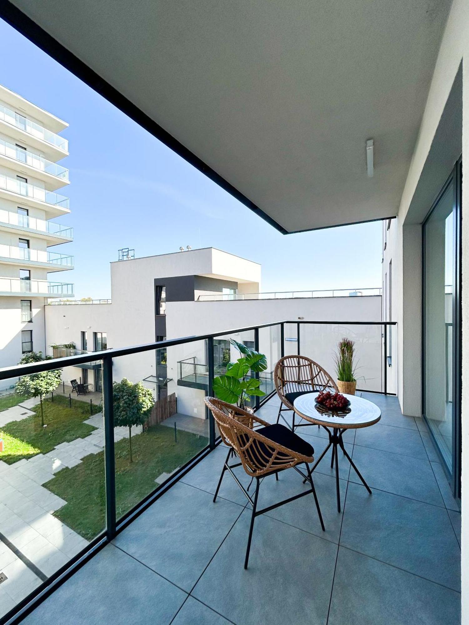 Lumina Stylish 3-Room Apart With Balcony Lodž Exteriér fotografie