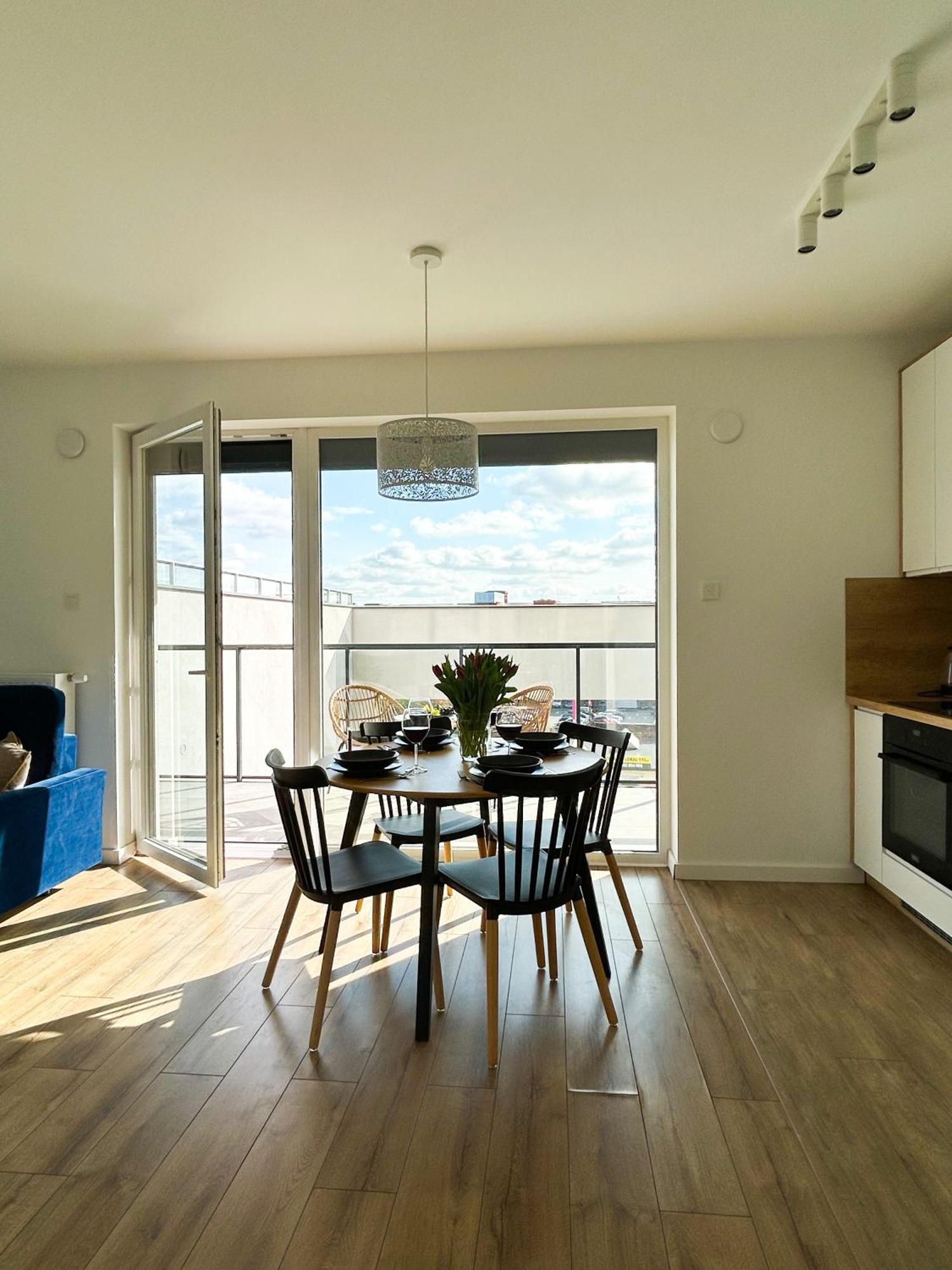Lumina Stylish 3-Room Apart With Balcony Lodž Exteriér fotografie