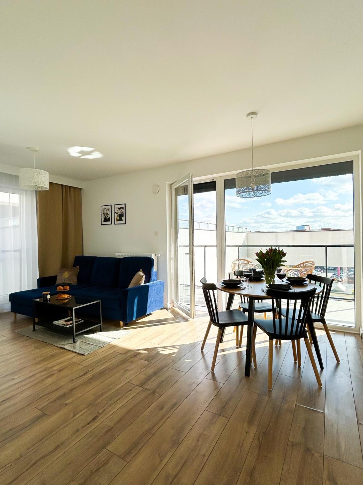 Lumina Stylish 3-Room Apart With Balcony Lodž Exteriér fotografie