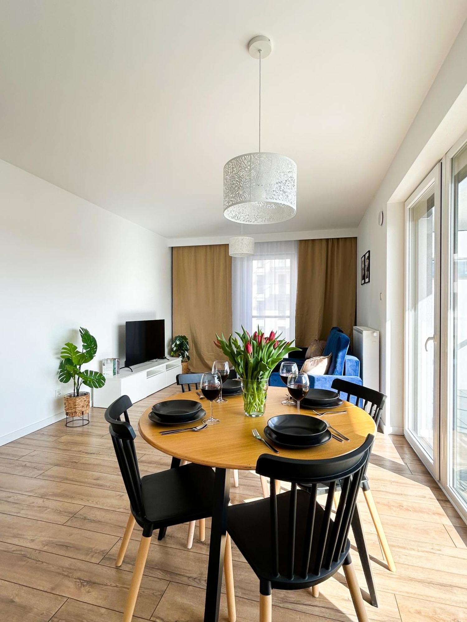 Lumina Stylish 3-Room Apart With Balcony Lodž Exteriér fotografie